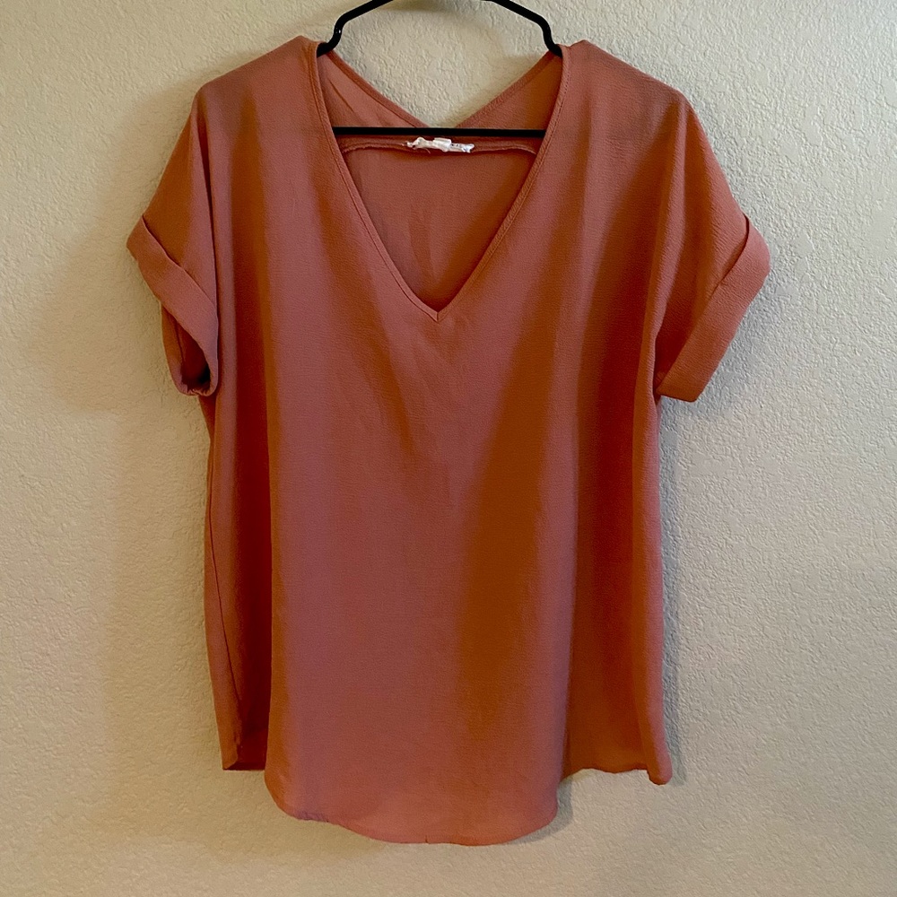 V neck blouse